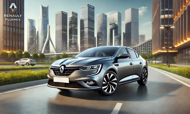 Renault Fluence Alınır Mı? Artıları, Eksileri, Motor Çeşitleri, Paket Seçenekleri ve Yakıt Verimliliği - Bilgili Usta Bilgili Usta - Renault Fluence Alınır Mı? Artıları, Eksileri, Motor Çeşitleri, Paket Seçenekleri ve Yakıt Verimliliği - DALL·E 2024 11 24 14.29.01 A realistic digital rendering of a modern sedan car inspired by the Renault Fluence with a metallic gray finish. The car is placed in a vibrant city