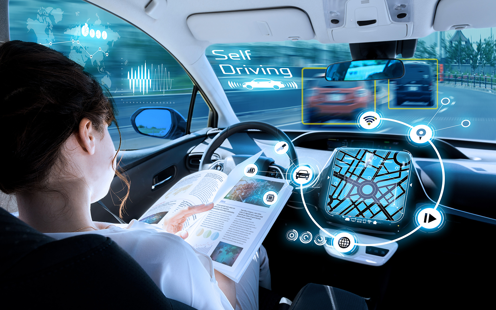 Bilgili Usta - Otonom Fren ve Şerit Takip Sistemi ile Güvenliği Artıran Araç Teknolojileri - self driving otonom surus